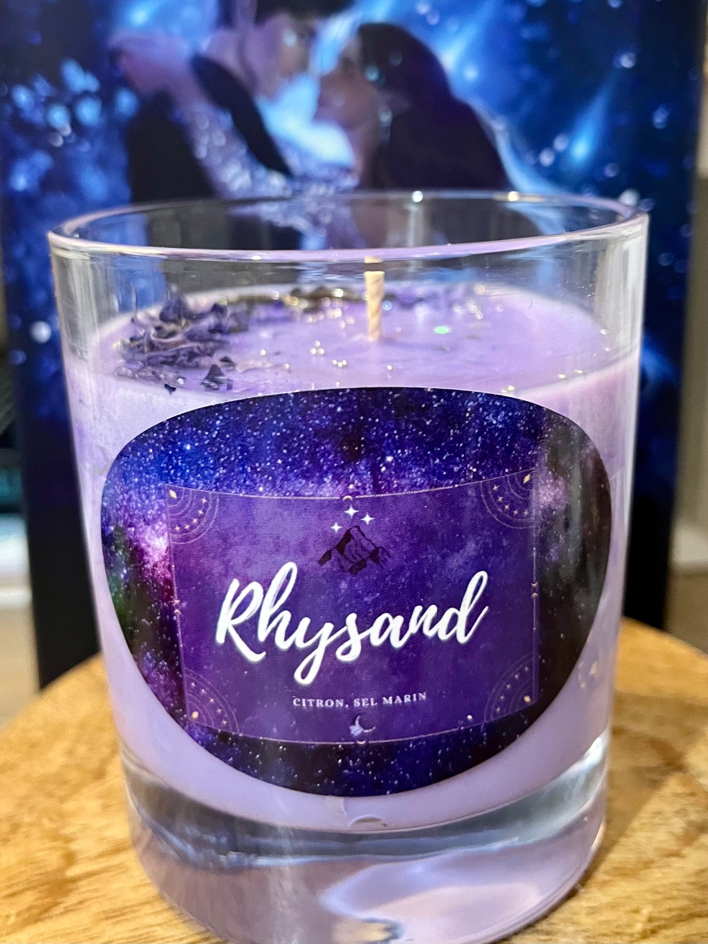 Bougie livresque « Rhysand »