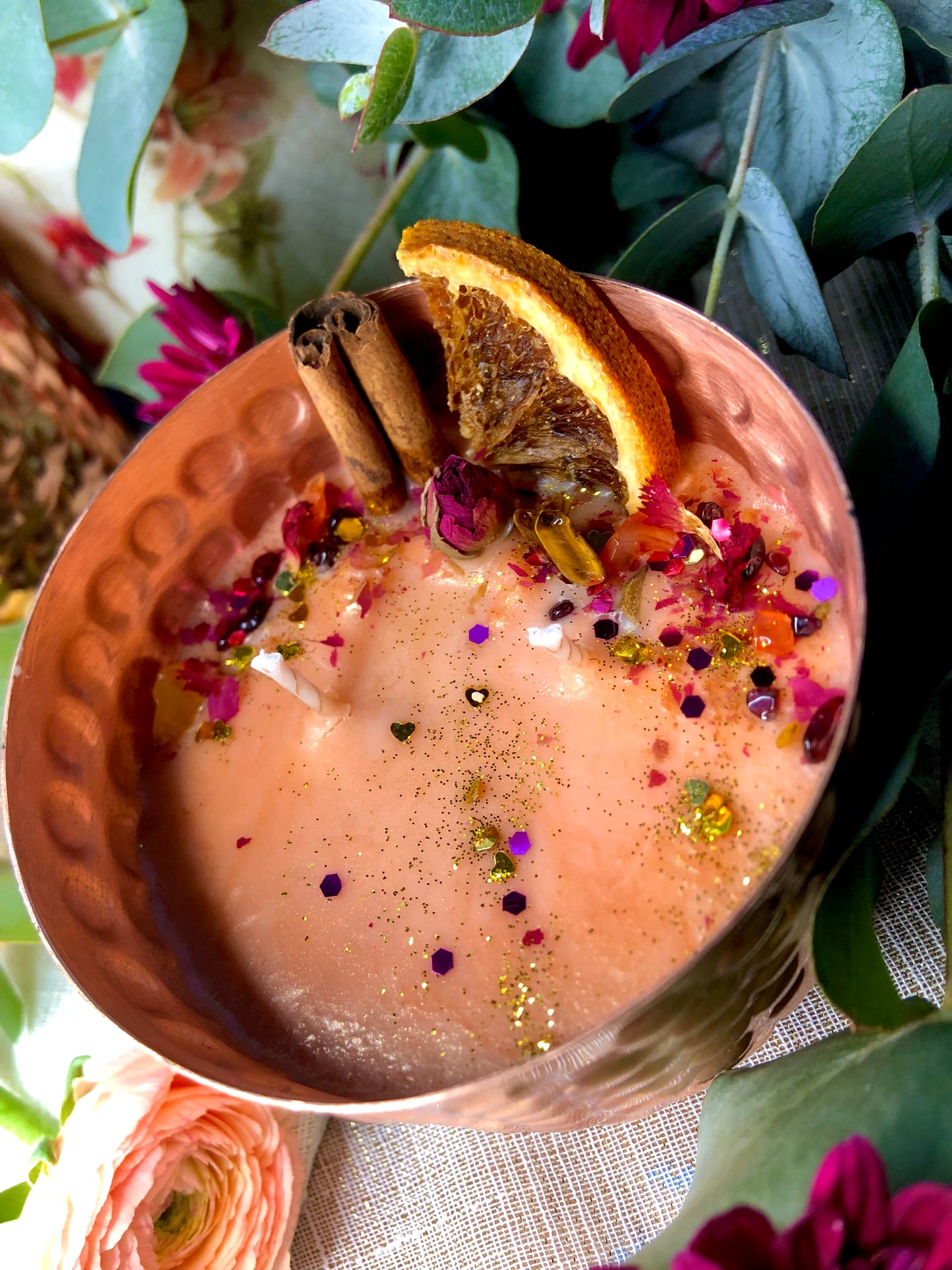 Bougie « Cranberry, Orange, Cannelle »