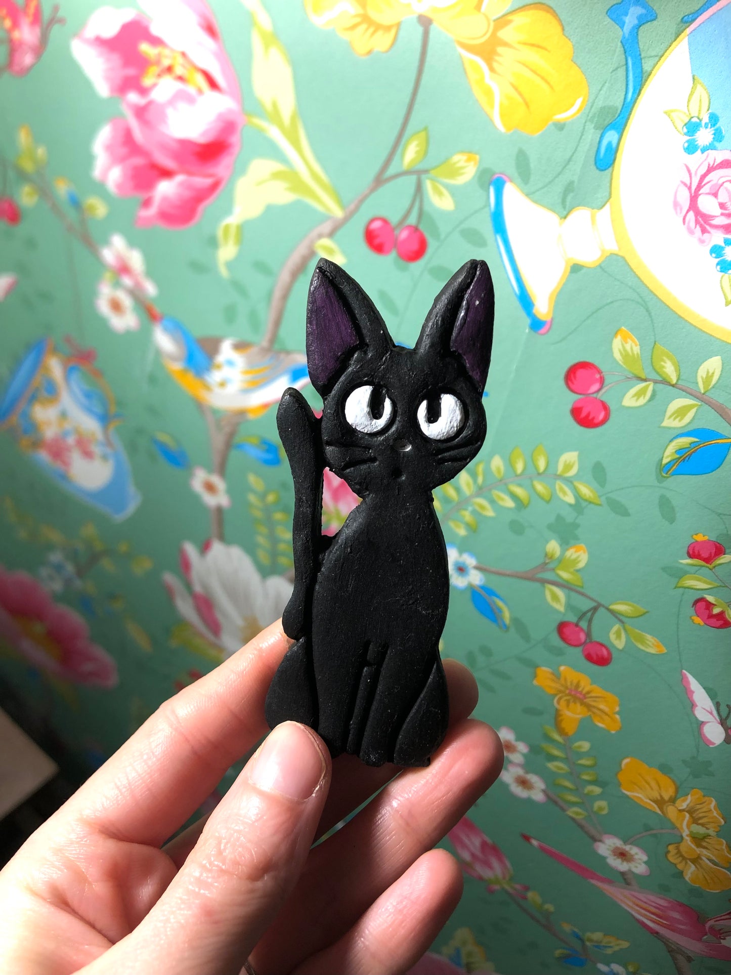 Magnet artisanal : Jiji 🐈⬛