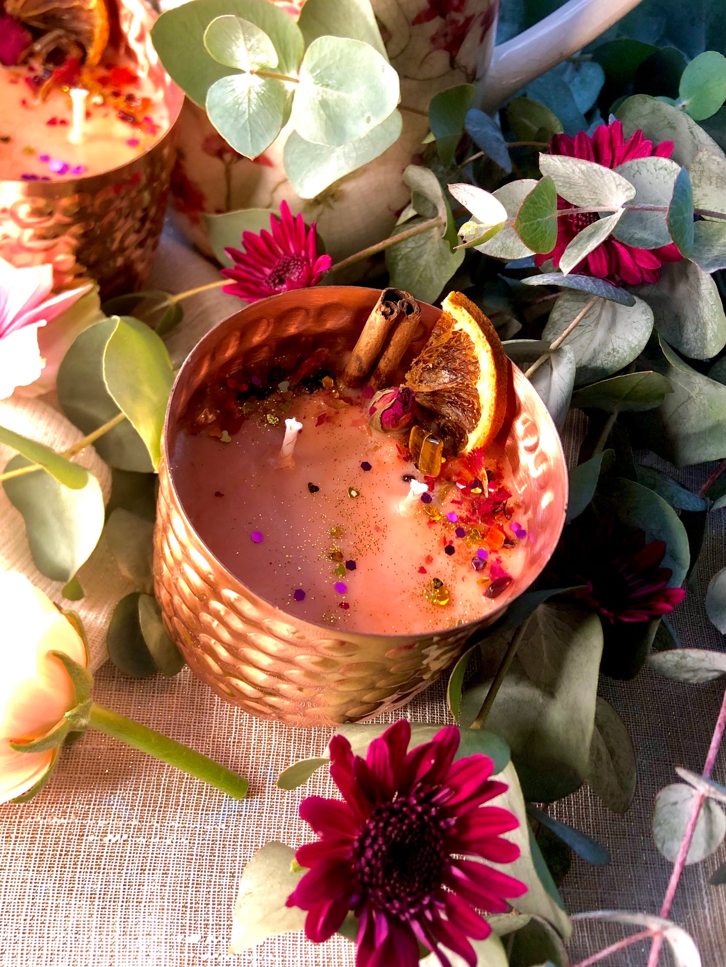 Bougie « Cranberry, Orange, Cannelle »