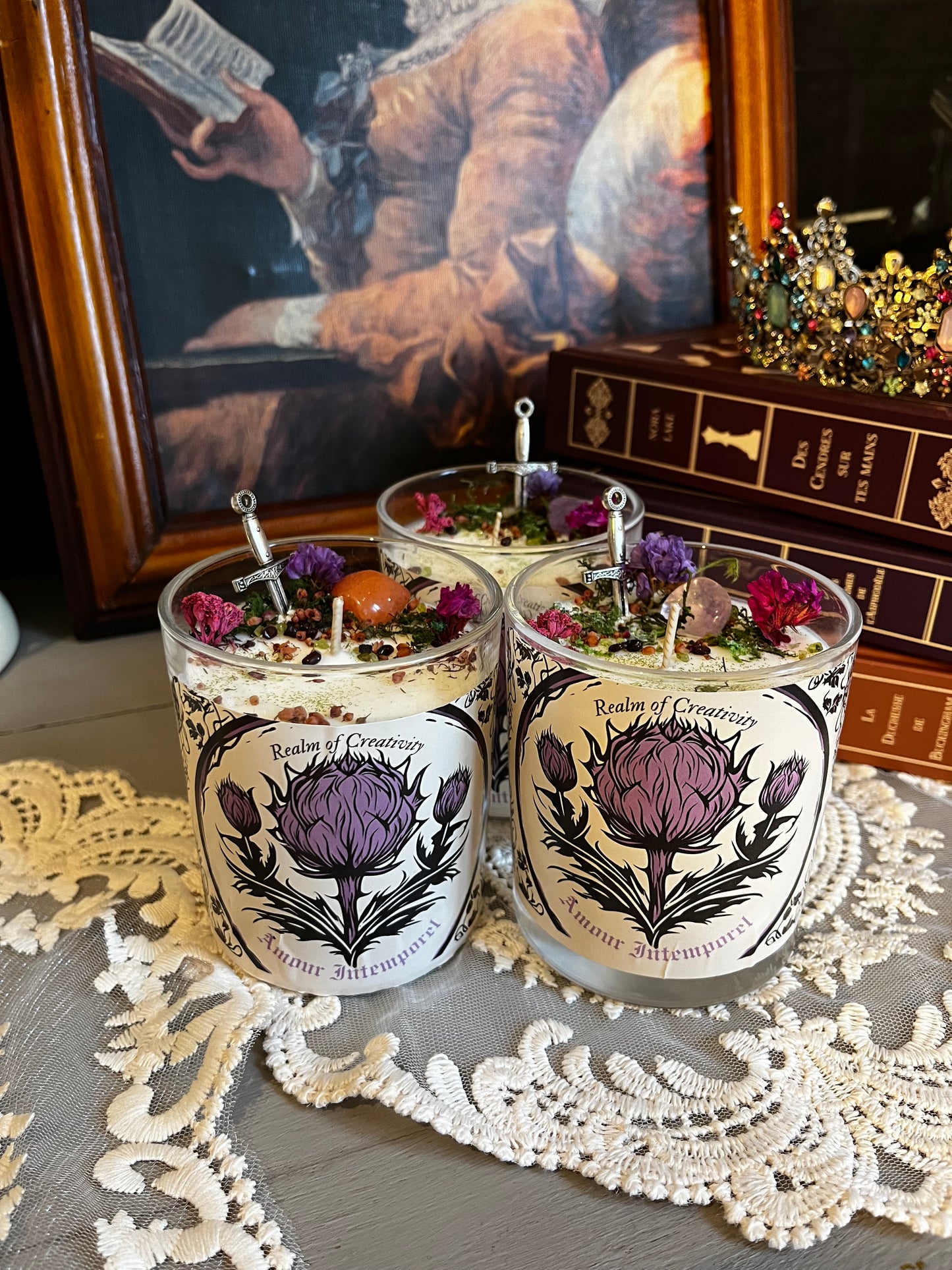 Bougie « Amour intemporel »